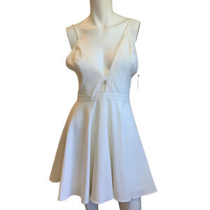 NBD X The Naven Twins Cream Dress sz S NWT